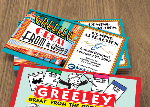 Greeley Chamber of Commerce Postcards